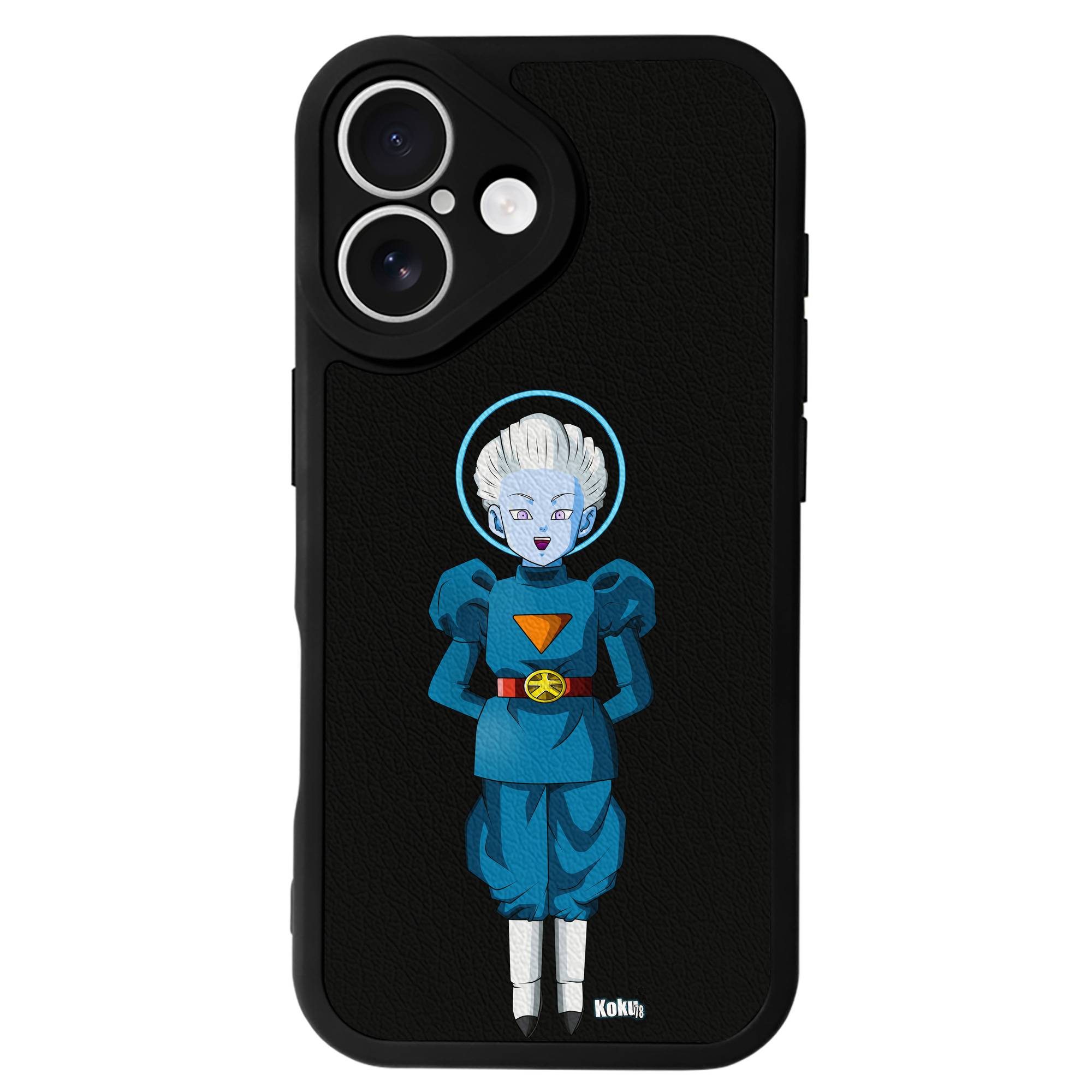 （画像用） ドラゴンボール DRAGON BALL 【iPhone 16シリーズ対応】シリコンスマホケース（レザー調） 材質：シリコン